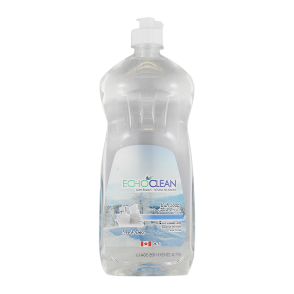 ECHOCLEAN DISH LIQUID FREE & CLEAR UNSCENTED